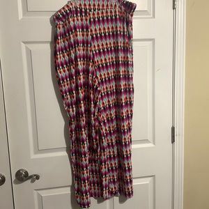 3X Colorful Plazo pants